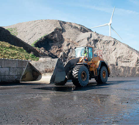 Tussentijdse opslag grond